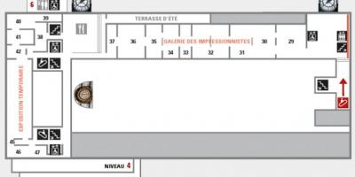 Mapa Musée dorsei Nivo 5