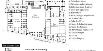 Mapa Élysée Palatu