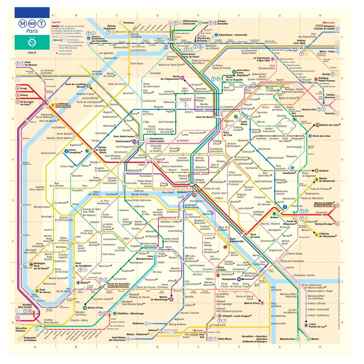 Karta za Pariz metro