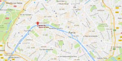 Karta za Pariz kanalizaciju