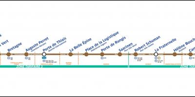 Karta za Pariz Vagonu T7